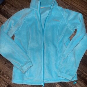 Columbia Sky Blue Fleece Jacket